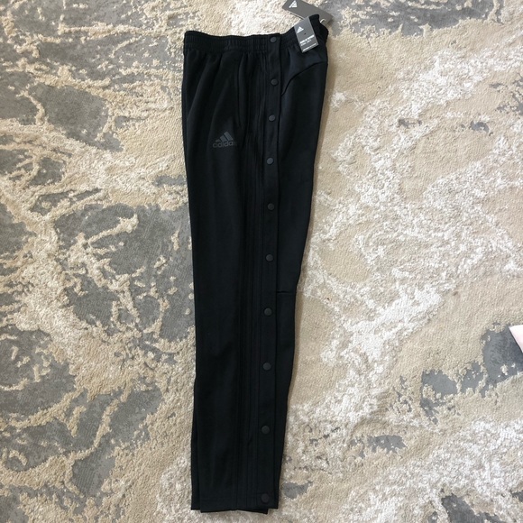 NWT ADIDAS Mens Black ID Snap Track Tear Away Pants Br3286 - Picture 5 of 9
